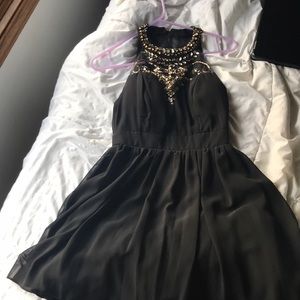 WINDSOR- Homecoming dress halter top